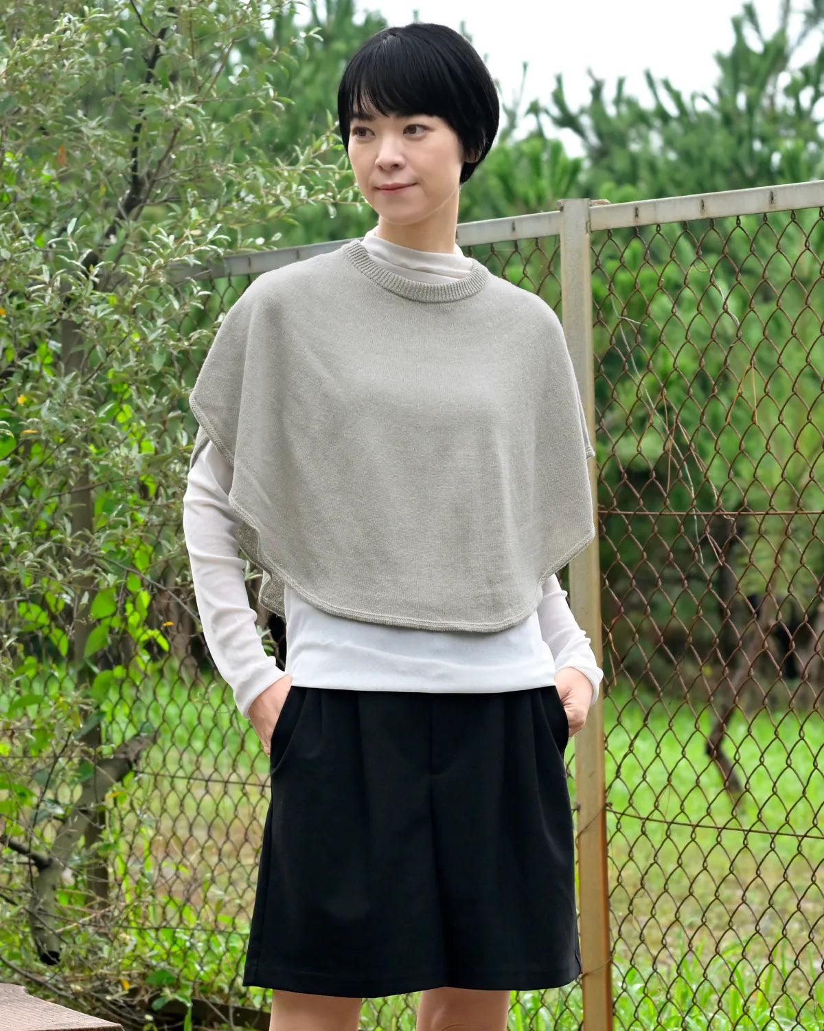 モデル身長:169cm#カラー_02 グレージュ