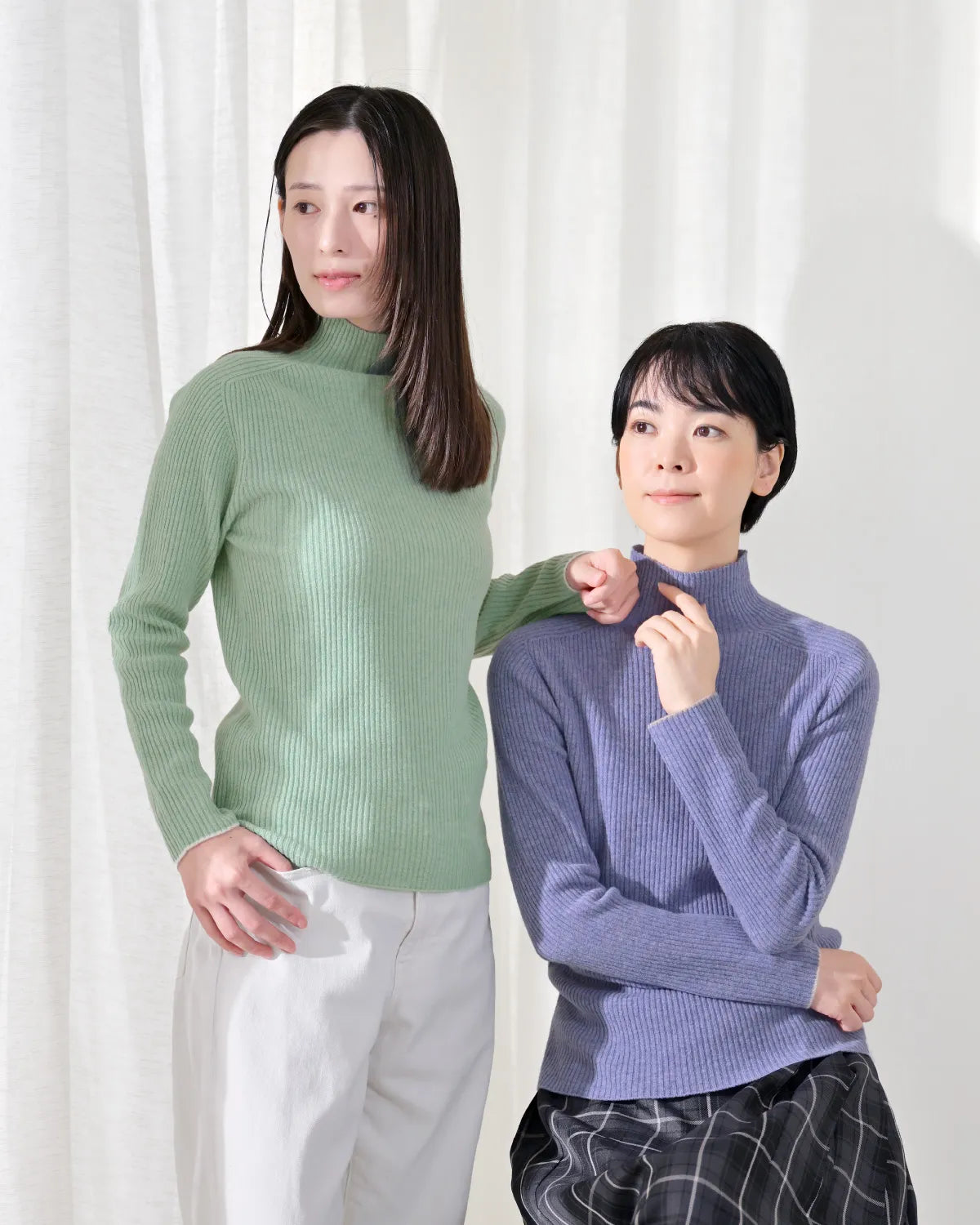 Mサイズ モデル身長:163cm#カラー_02 ミント