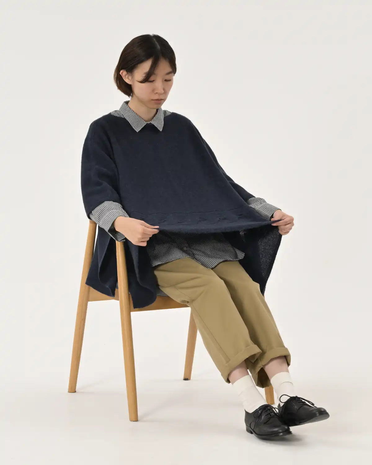 モデル身長:165cm#カラー_03 ネイビー