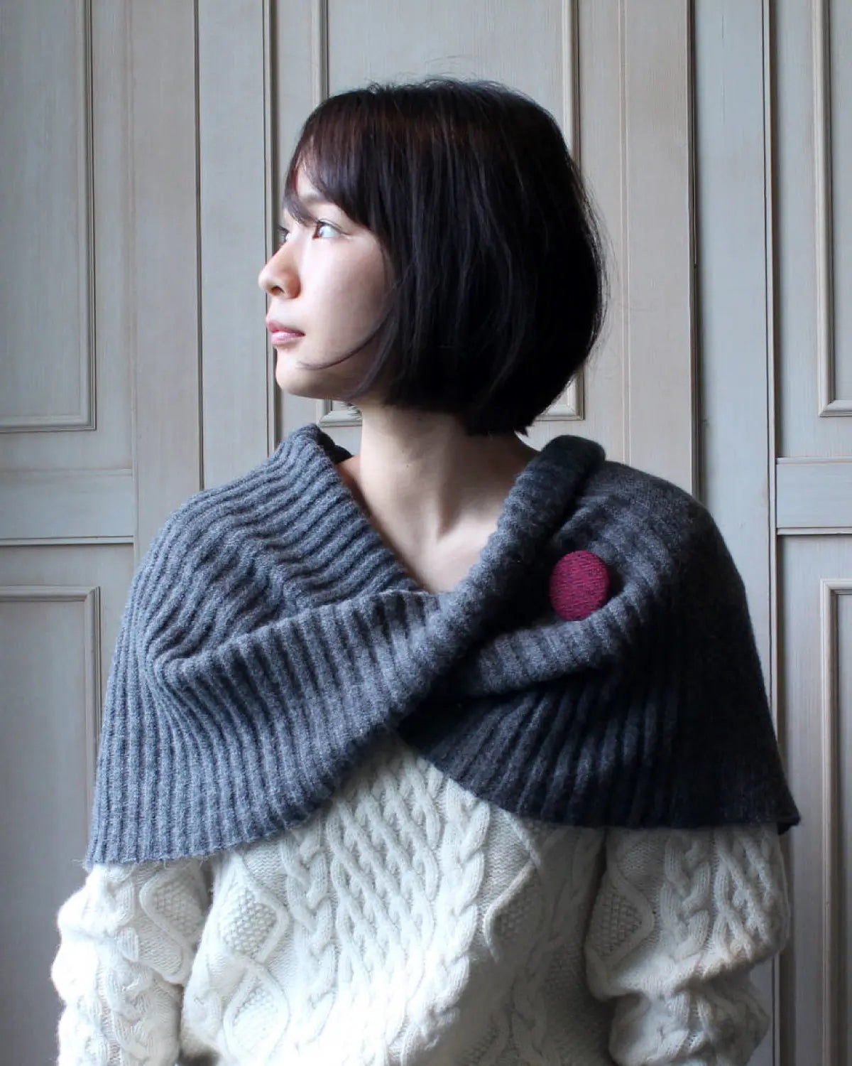 モデル身長:158cm#カラー_05 チャコール