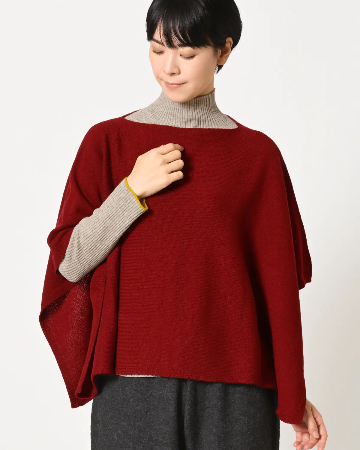モデル身長:169cm#カラー_06 レンガ
