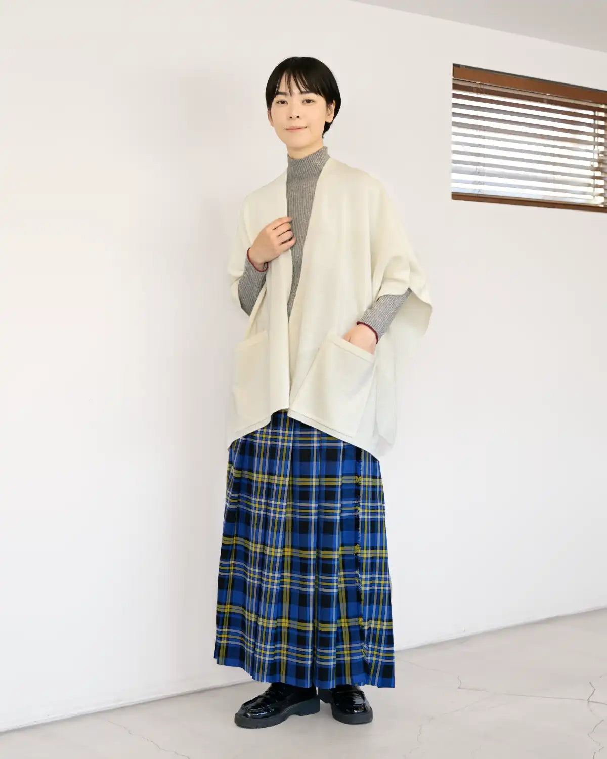 モデル身長:169cm#カラー_01 ホワイト