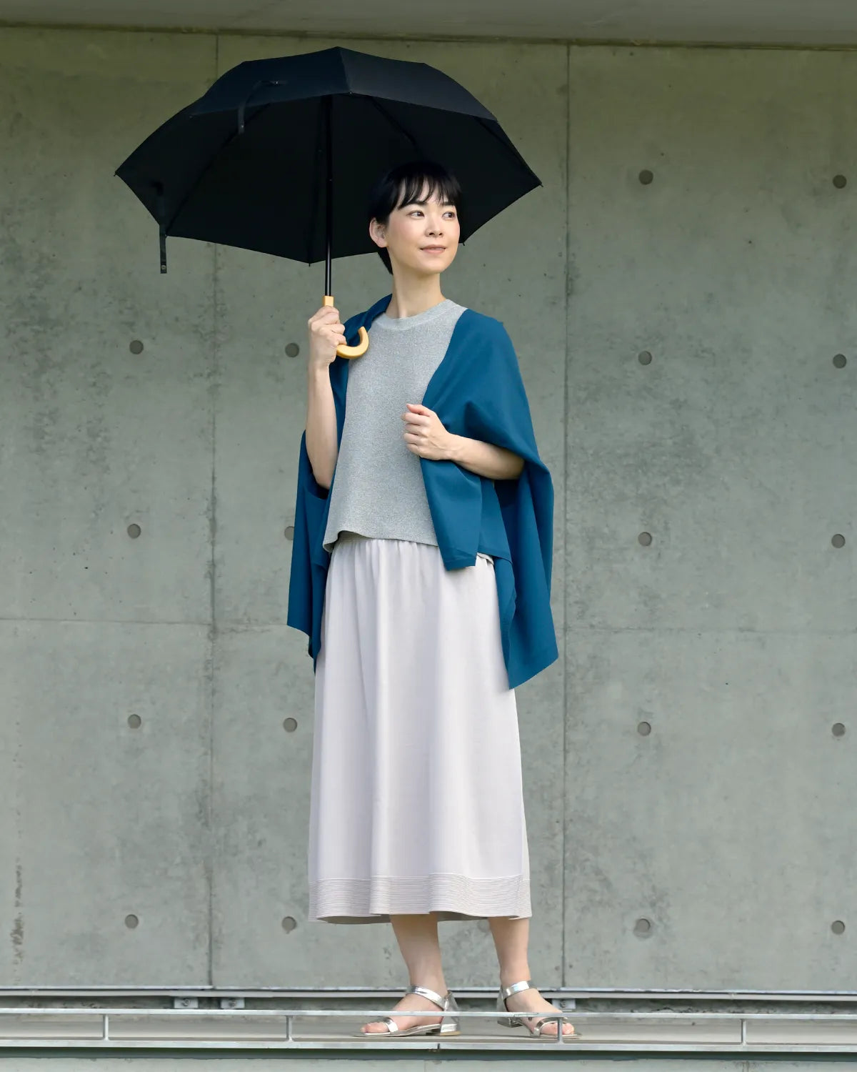 モデル身長:169cm#カラー_01 ディープブルー