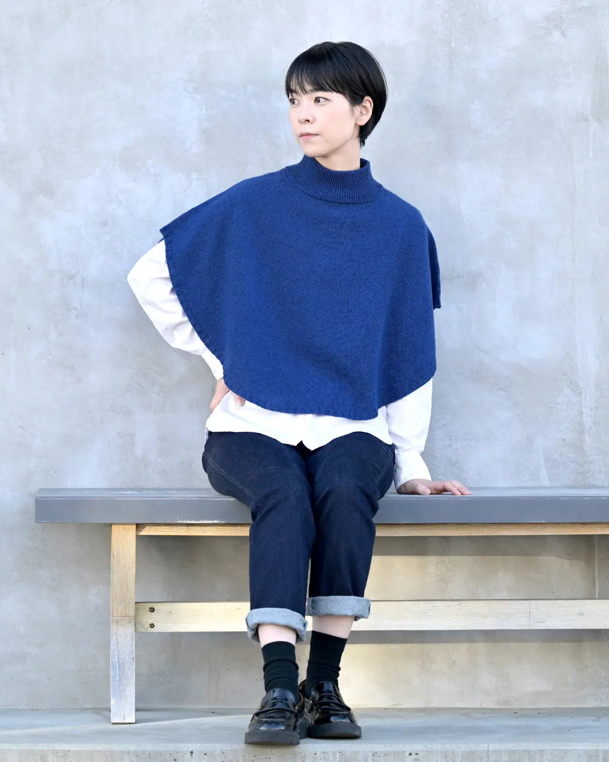 モデル身長:169cm#カラー_03 ダルブルー