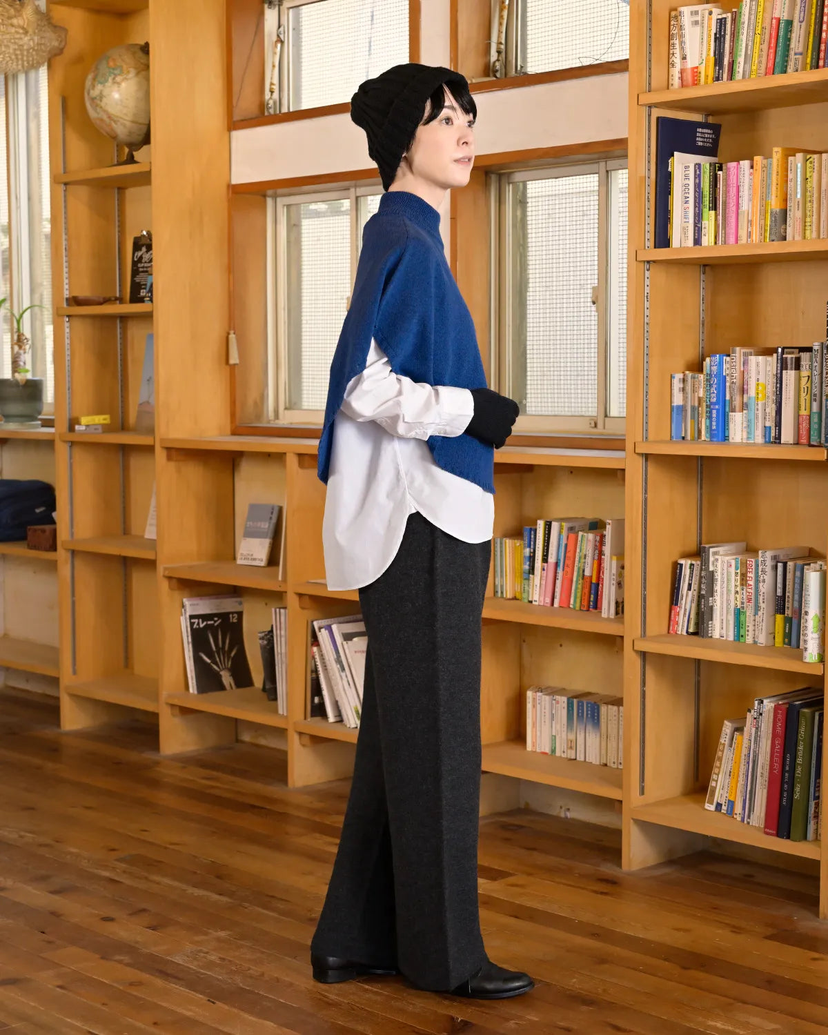 モデル身長:169cm#カラー_03 ダルブルー