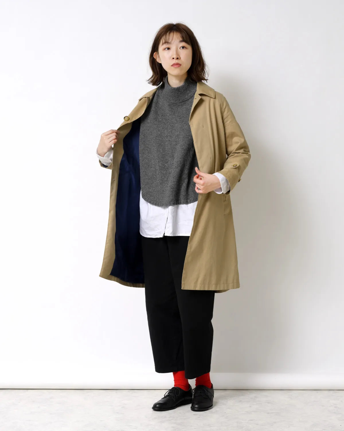 モデル身長:165cm#カラー_05 グレー