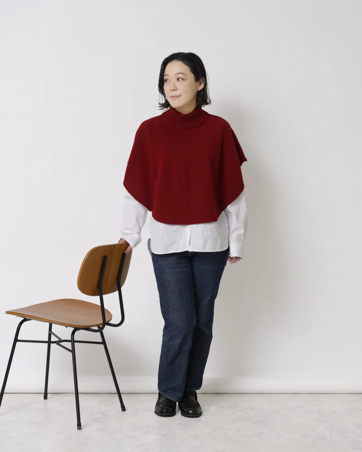 モデル身長:155cm#カラー_02 レンガ