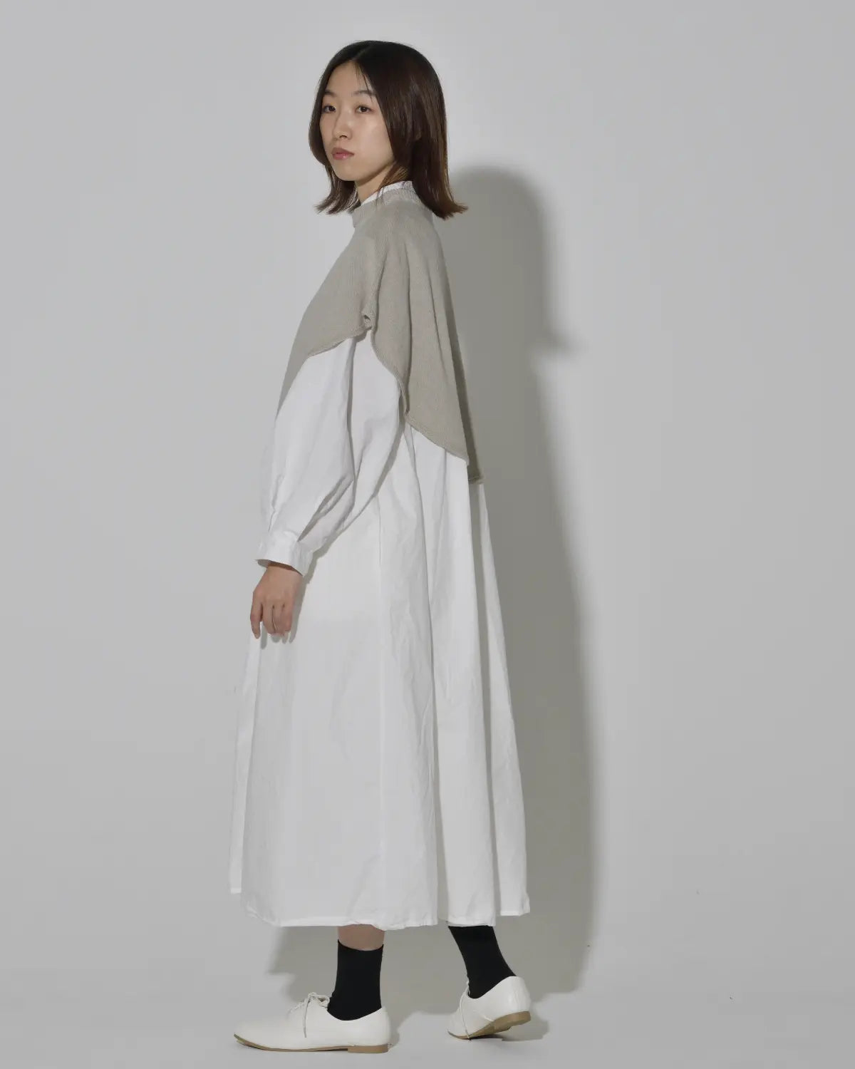 モデル身長:165cm#カラー_02 グレージュ