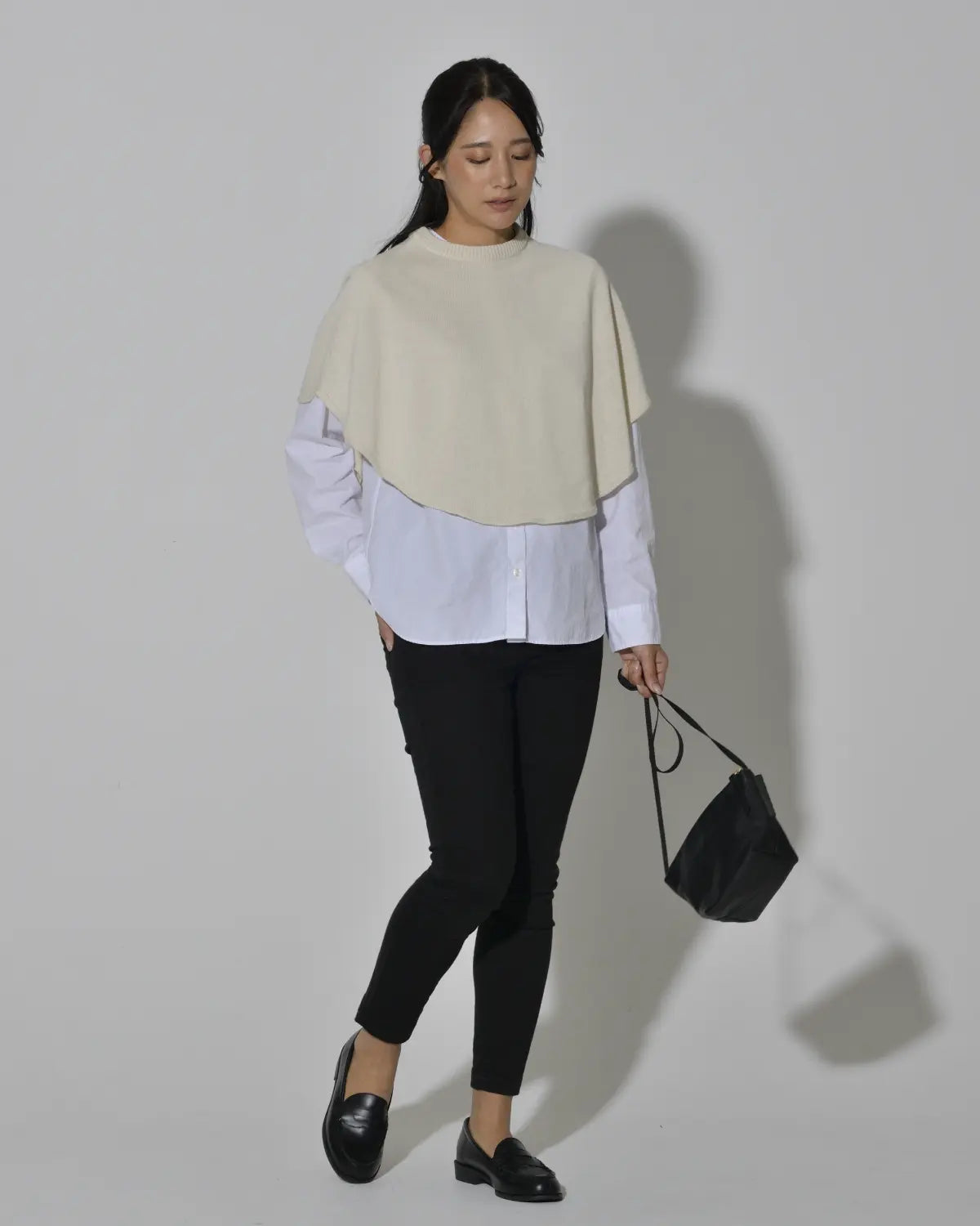 モデル身長:167cm#カラー_01 アイボリー