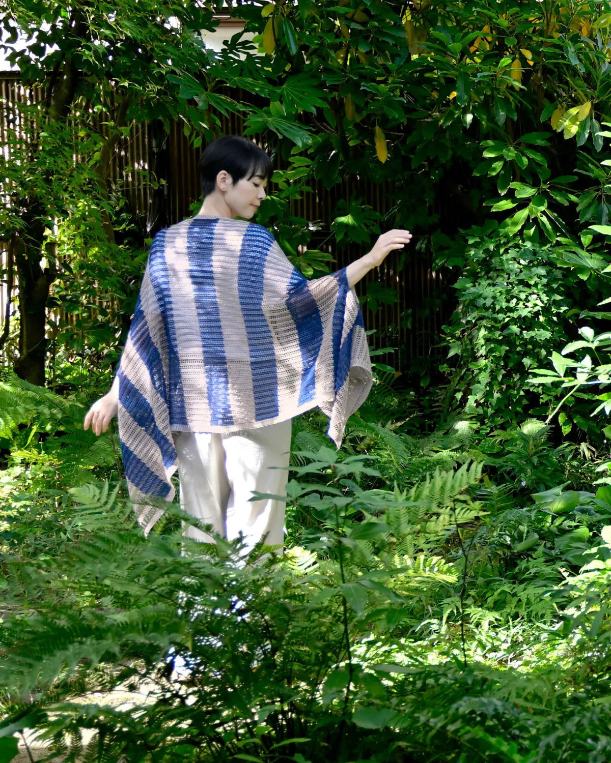 モデル身長:169cm#カラー_02 ベージュ×ネイビー