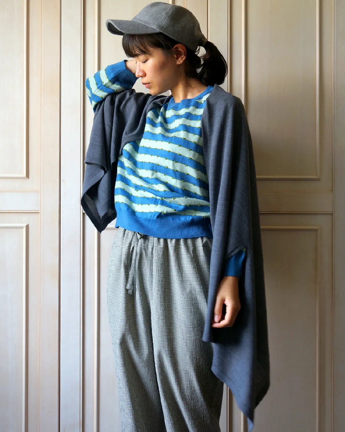 モデル身長:158cm#カラー_30 ミドルグレー