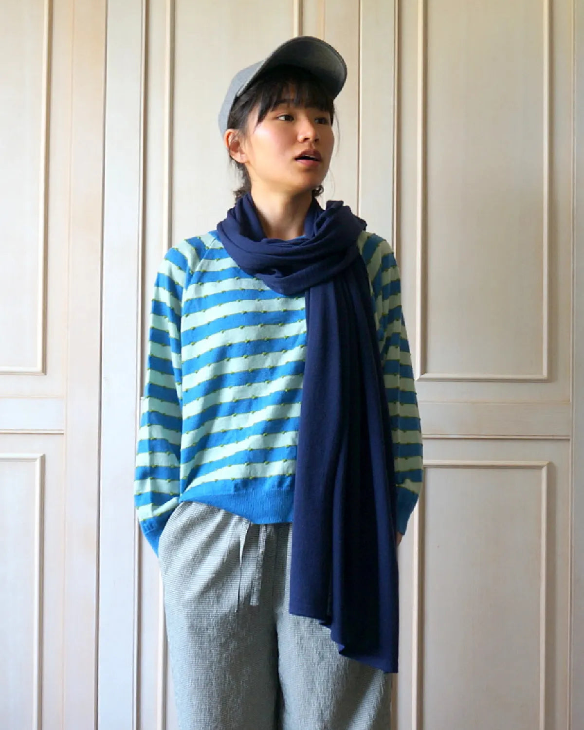 モデル身長:158cm#カラー_24 ネイビー