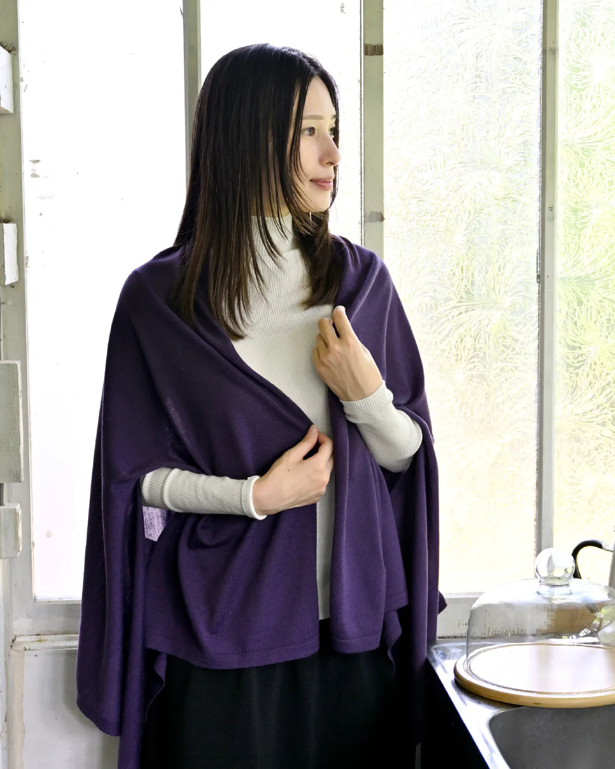 モデル身長:163cm#カラー_31 パープル