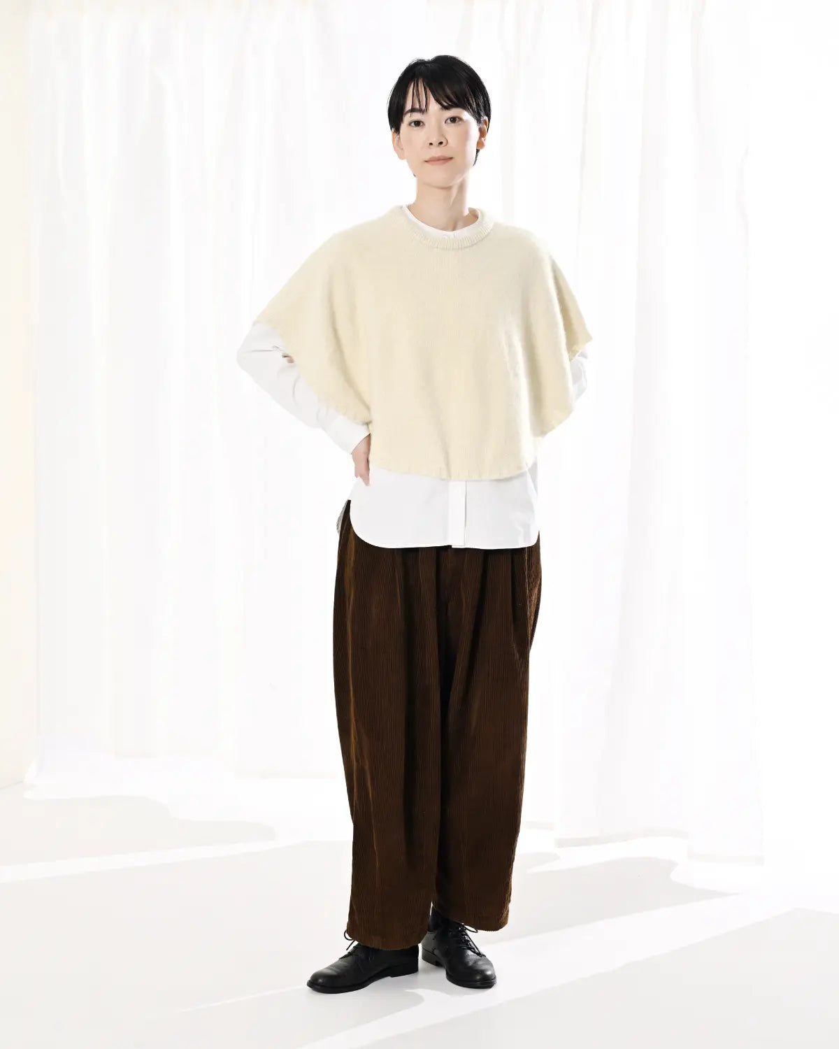 モデル身長:169cm#カラー_01 白露