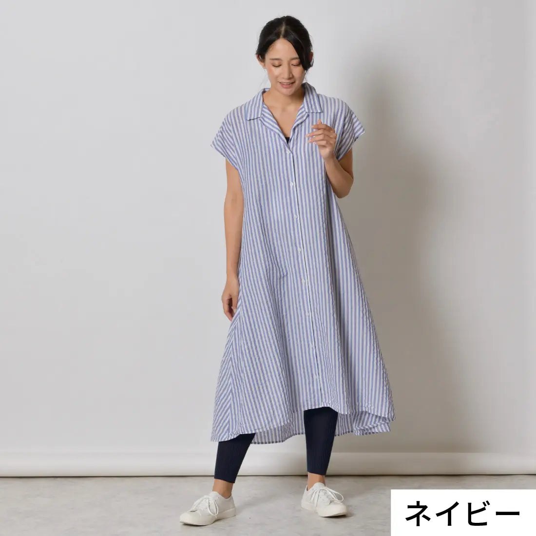 モデル身長:167cm#カラー_03 ネイビー