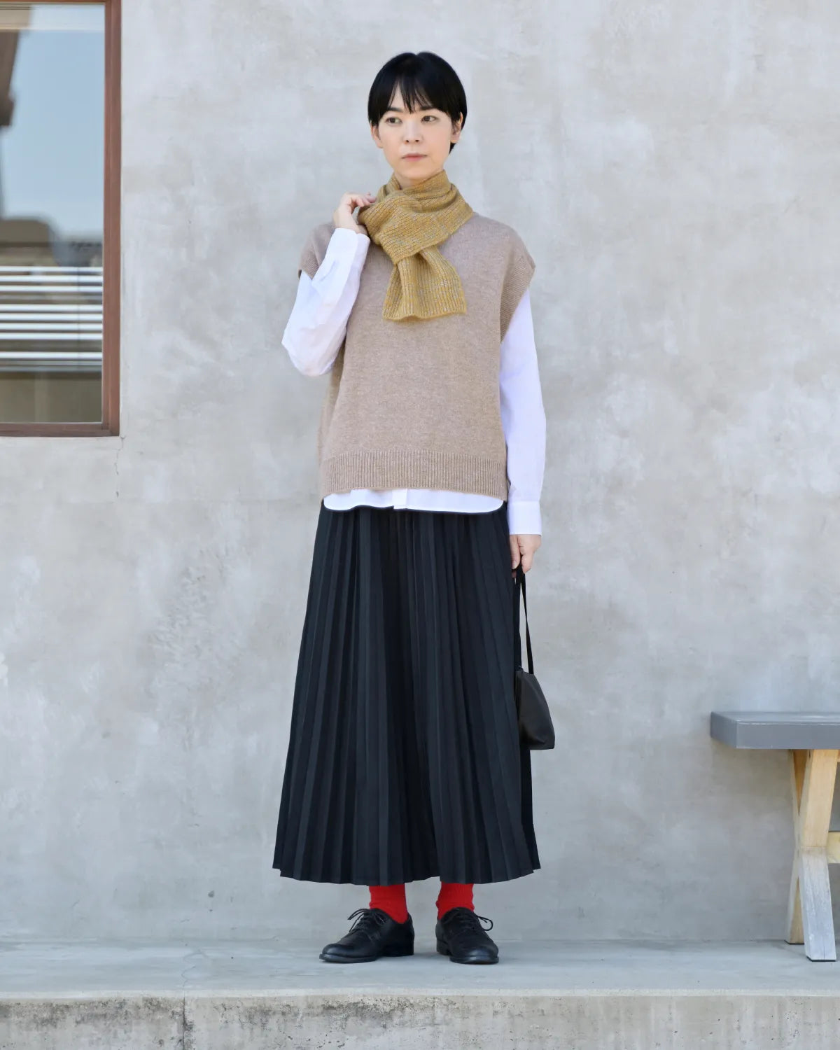 モデル身長:169cm#カラー_02 ベージュ