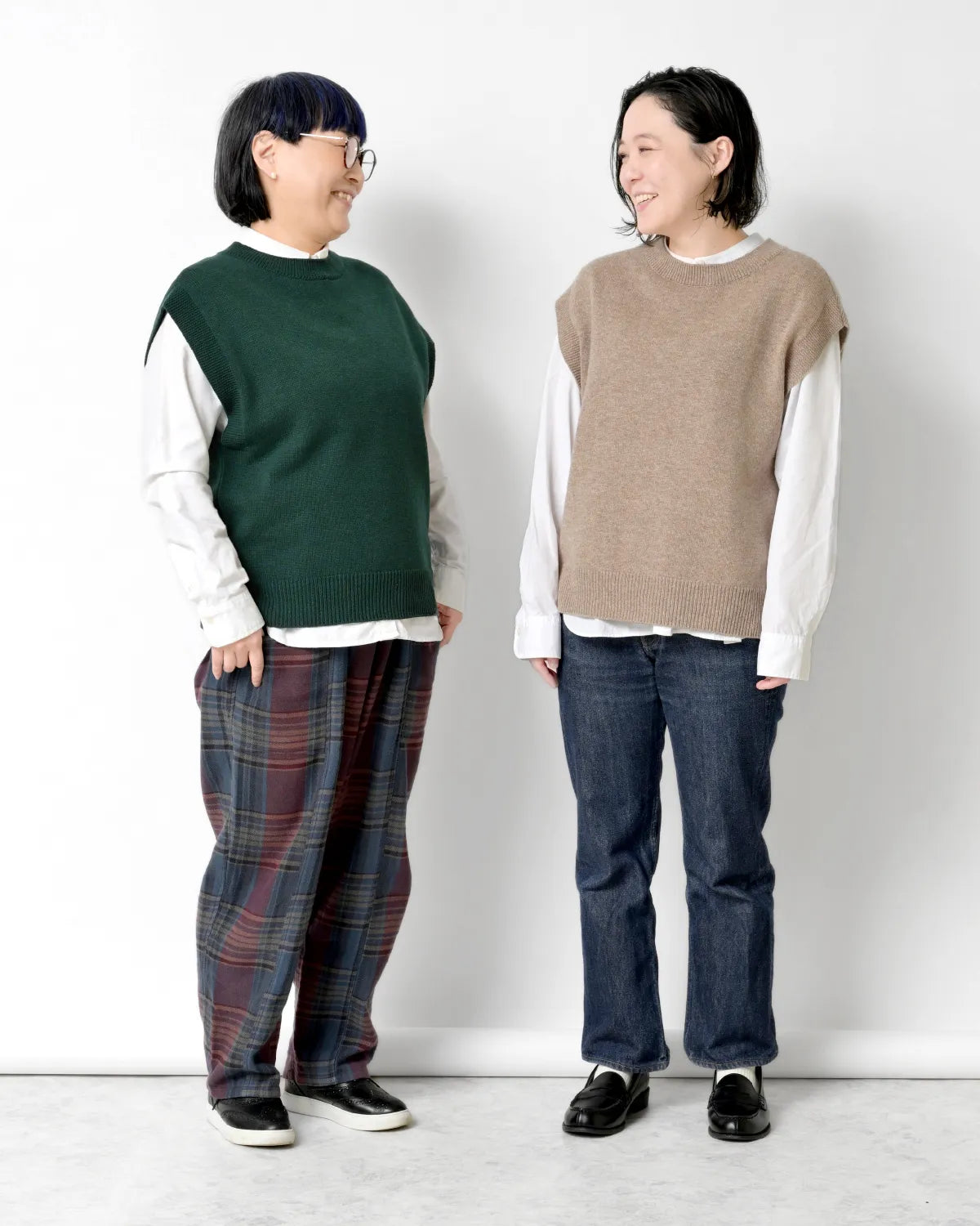 モデル身長:154cm/155cm#カラー_01 フォレスト