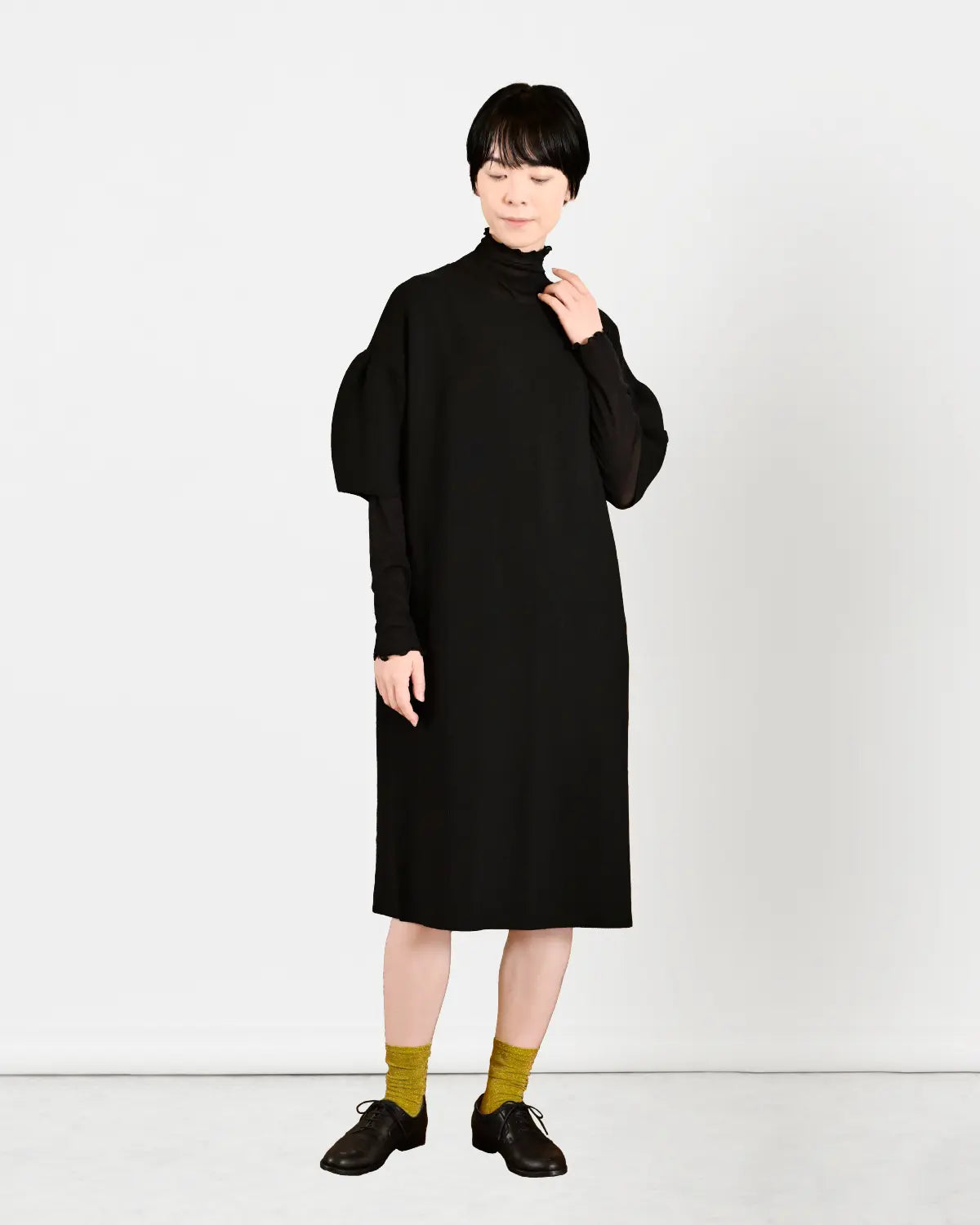 通常丈 モデル身長:169cm#カラー_01 ブラック