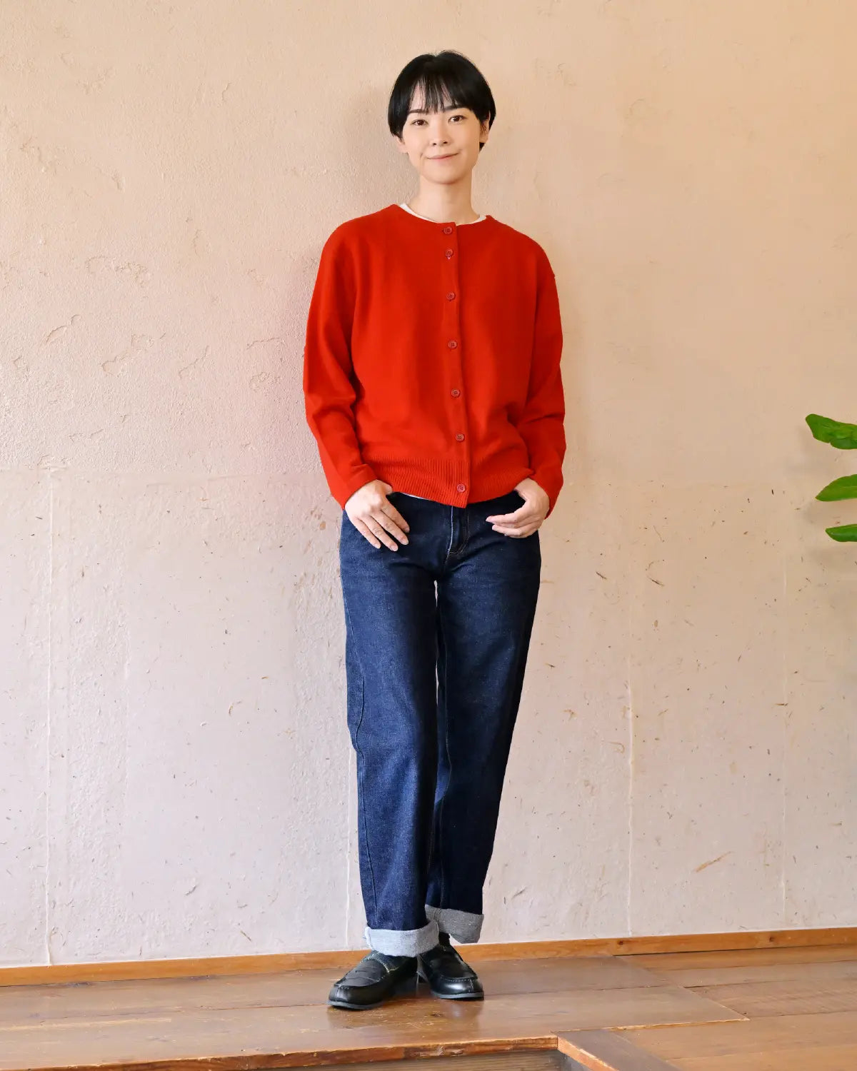 モデル身長:169cm#カラー_01 バーミリオン