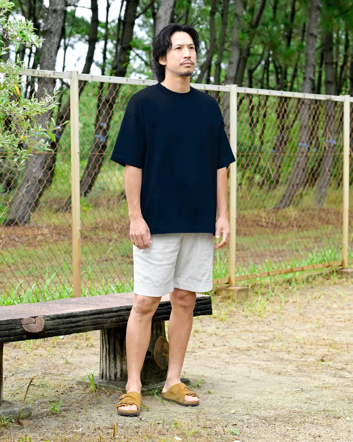 メンズMサイズ モデル身長:172cm#カラー_01 ダークネイビー