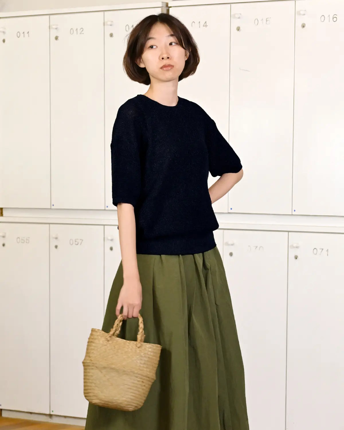 モデル身長:165cm#カラー_03 ダークネイビー