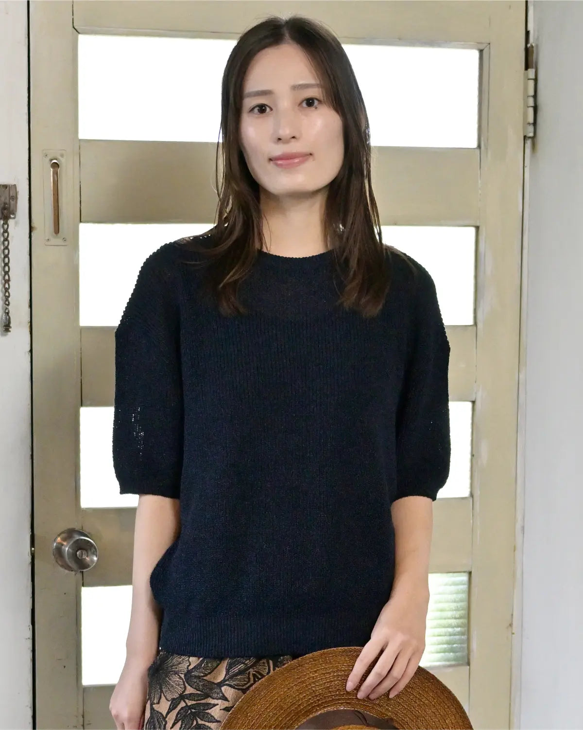 モデル身長:163cm#カラー_03 ダークネイビー
