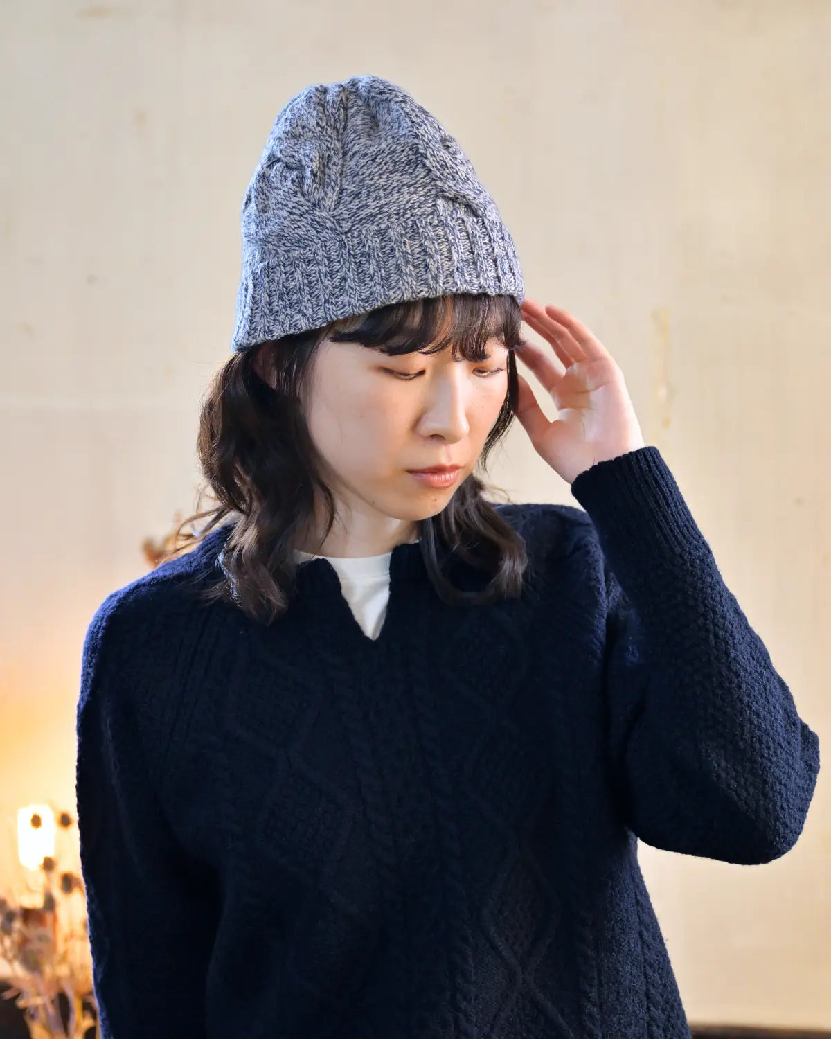 モデル身長:165cm#カラー_22 ダークネイビー