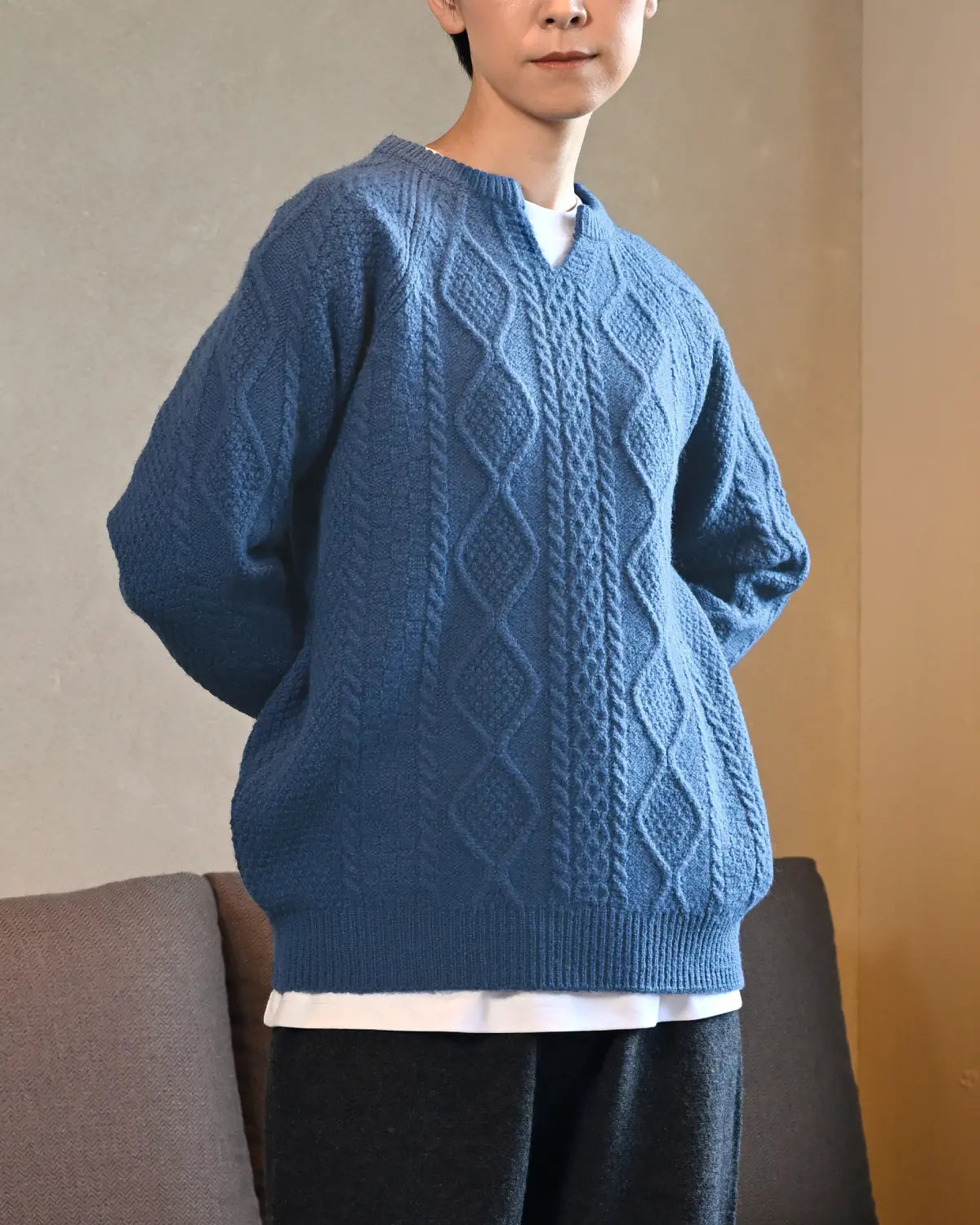 モデル身長:169cm#カラー_21 ジェイブルー
