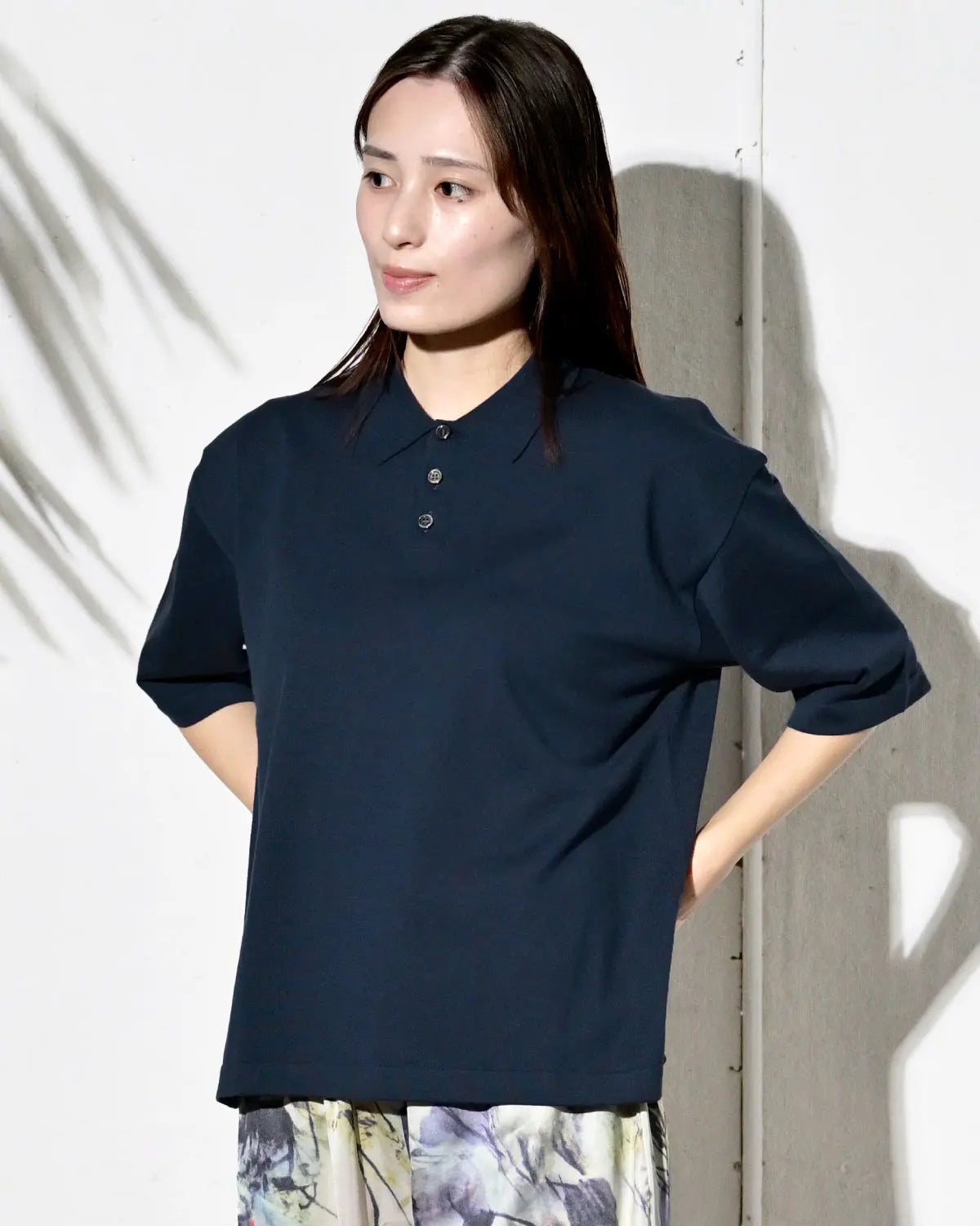 Fサイズ モデル身長:163cm#カラー_02 ダークネイビー