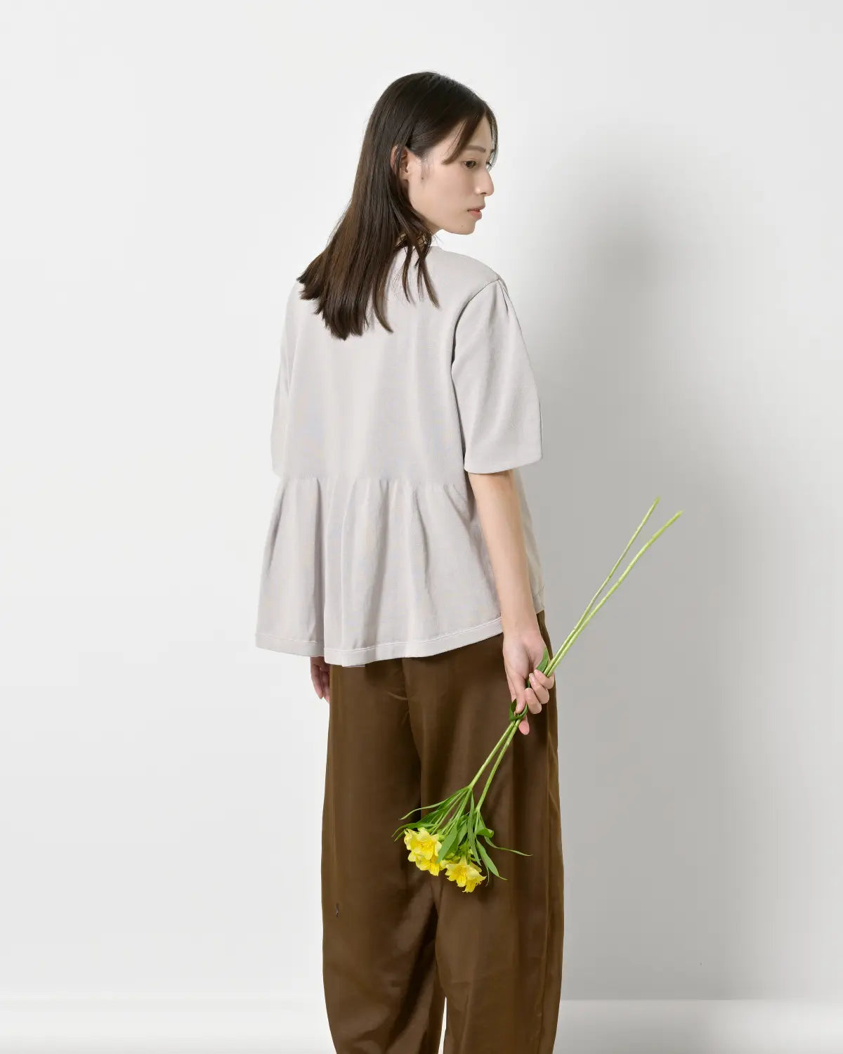 モデル身長:163cm#カラー_50 アイスベージュ