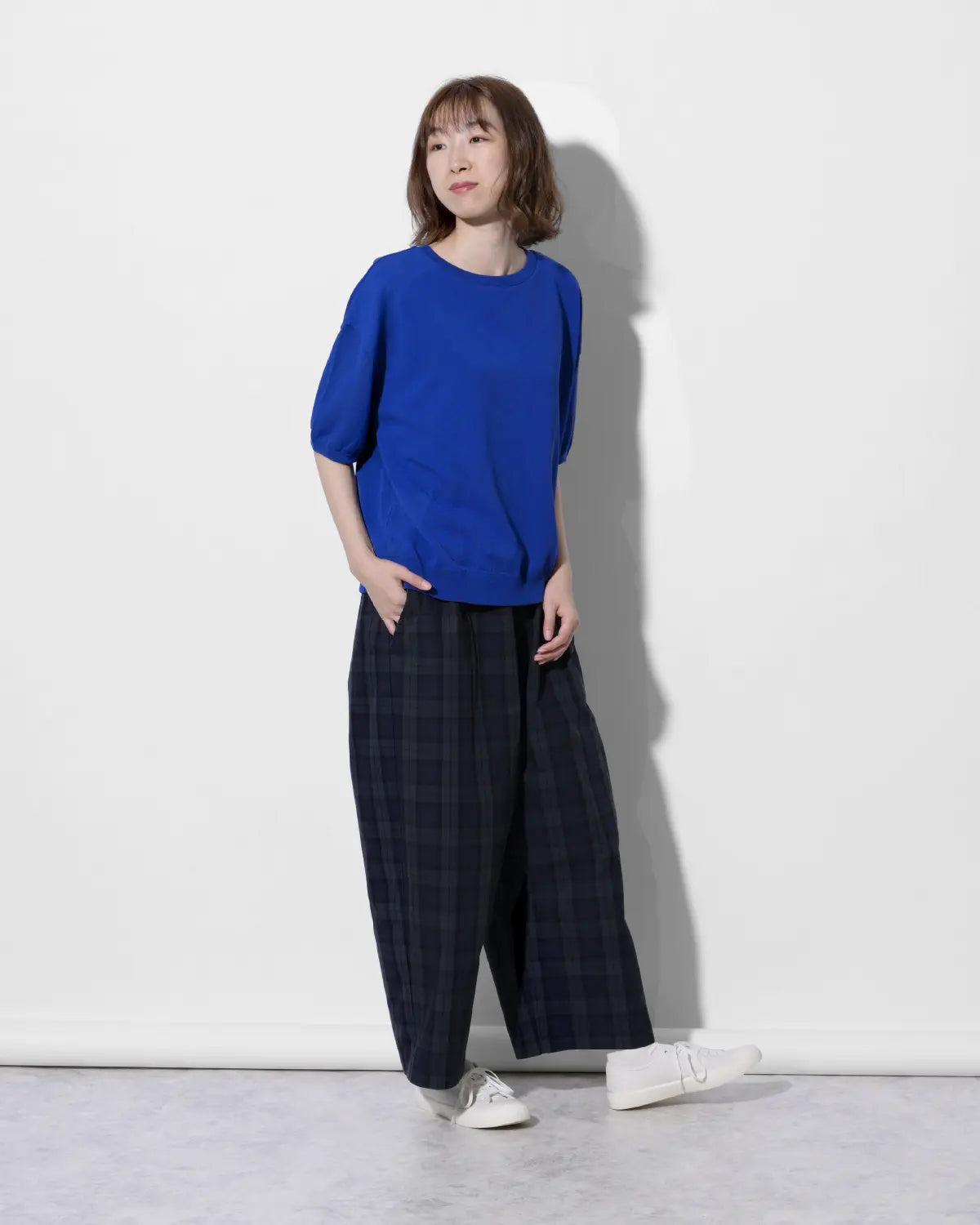 モデル身長:165cm#カラー_04 ブルー