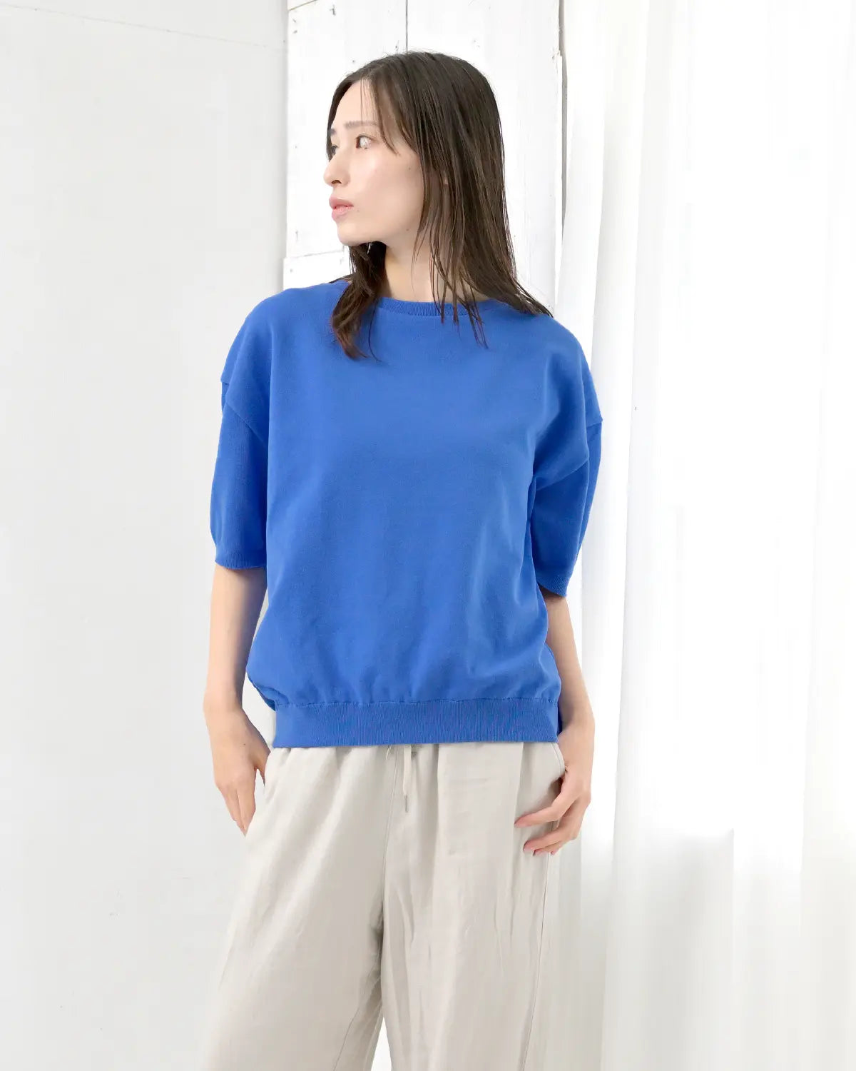 モデル身長:163cm#カラー_03 サックス
