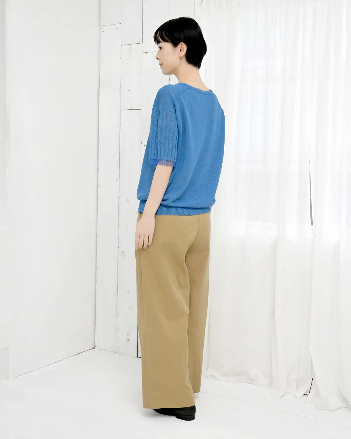 モデル身長:169cm#カラー_02 スカイブルー