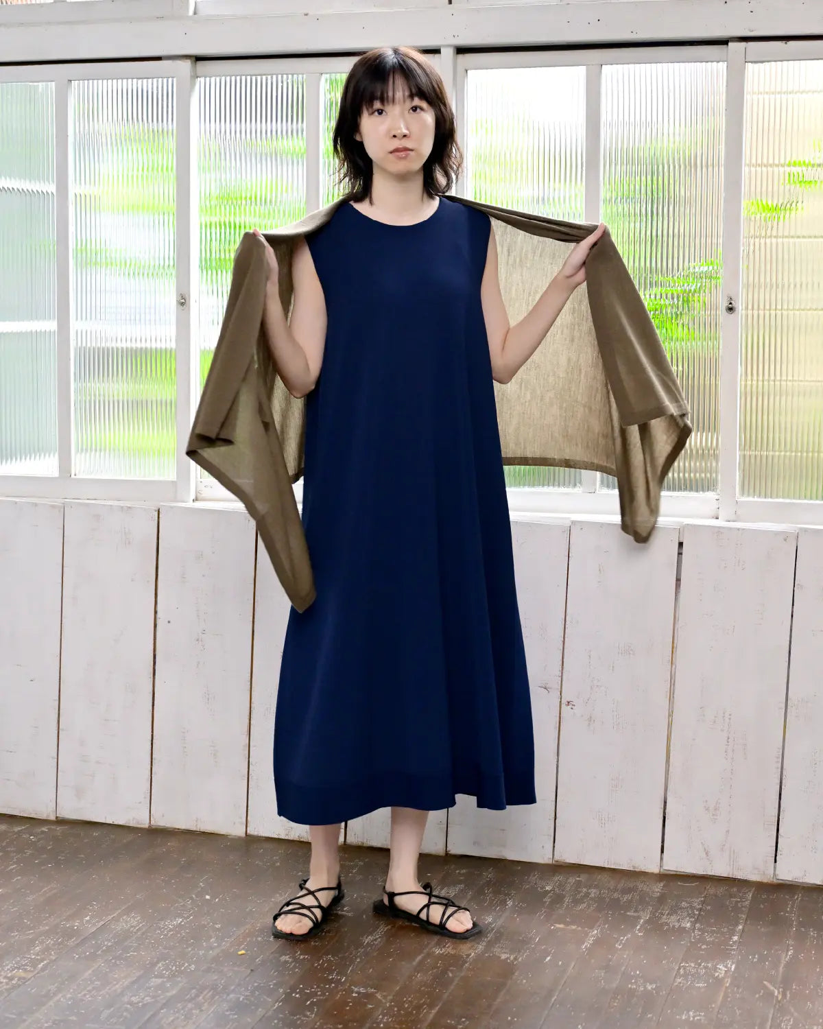 モデル身長:165cm#カラー_03 ネイビー