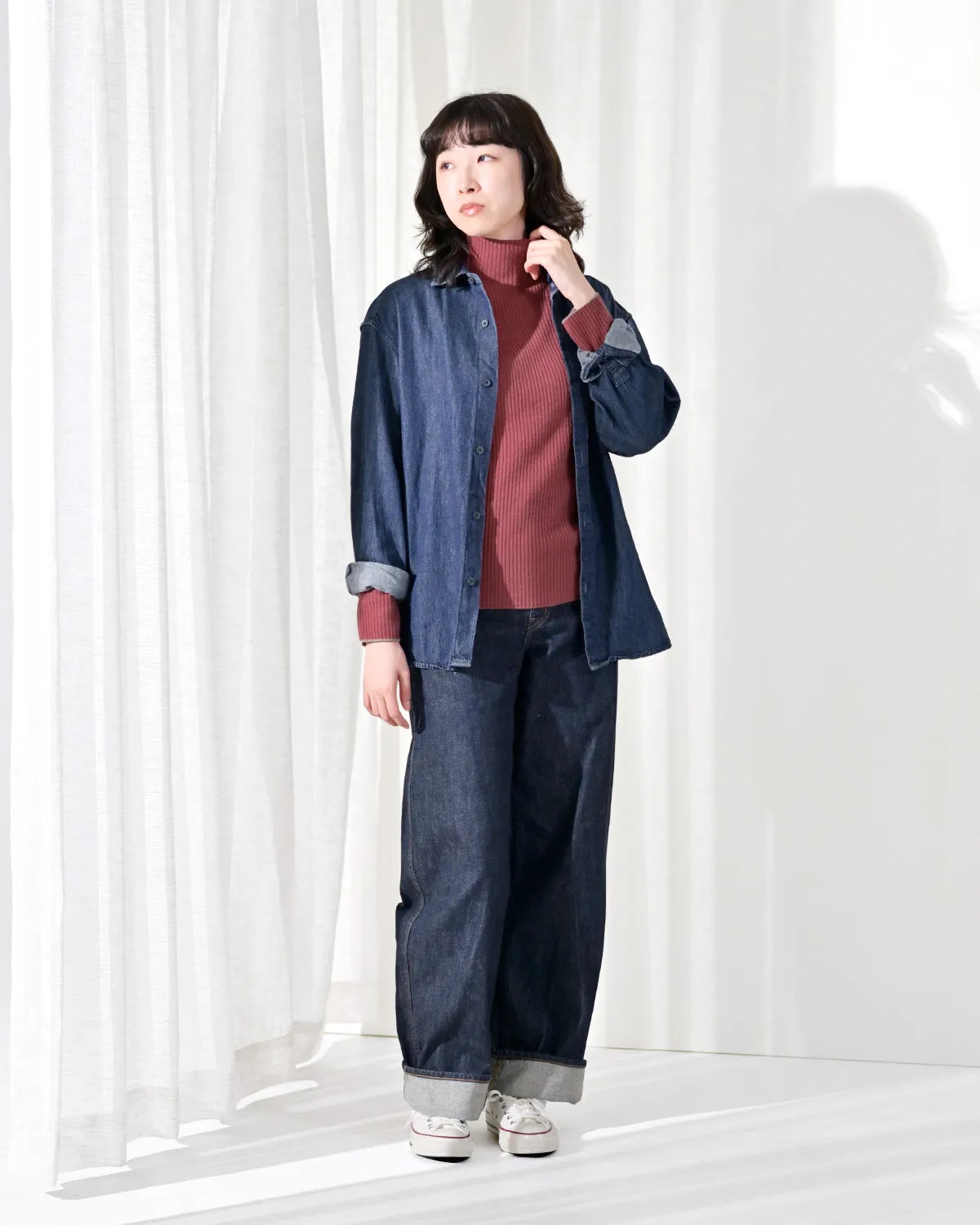 Mサイズ モデル身長:165cm#カラー_01 ロータスピンク