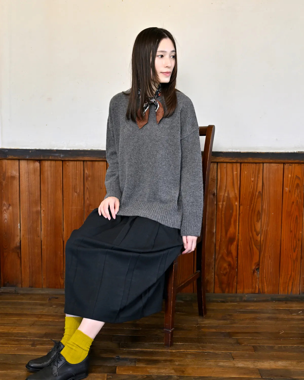 モデル身長:163cm#カラー_04 グレー
