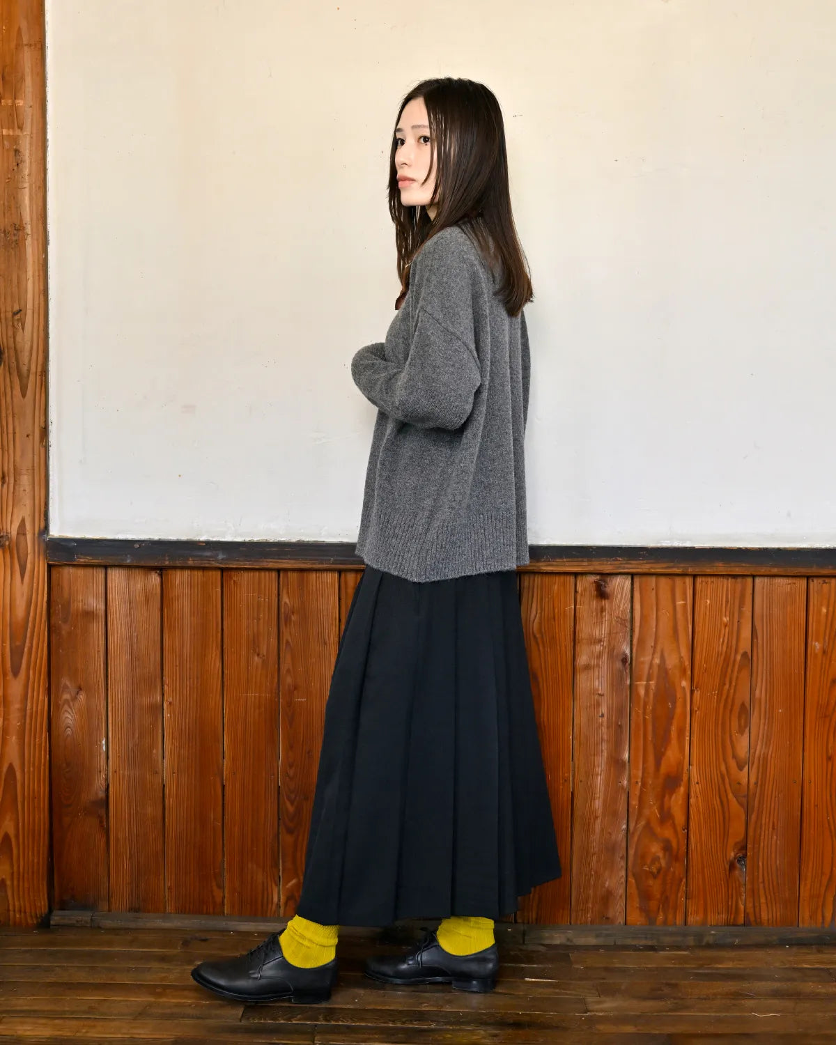 モデル身長:163cm#カラー_04 グレー