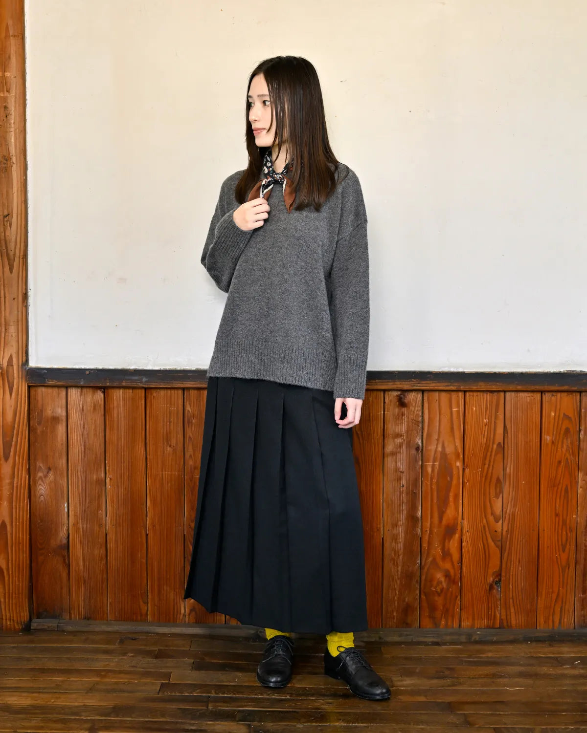 モデル身長:163cm#カラー_04 グレー