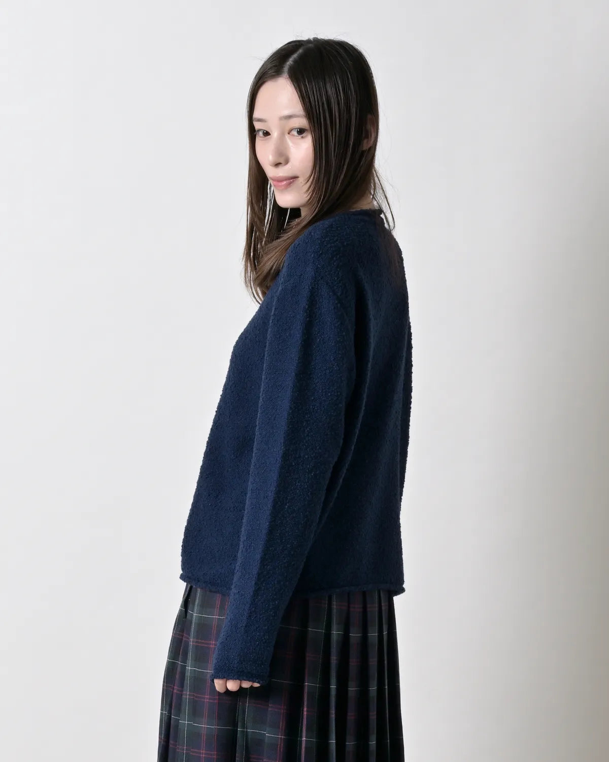 モデル身長:163cm#カラー_04 ネイビー