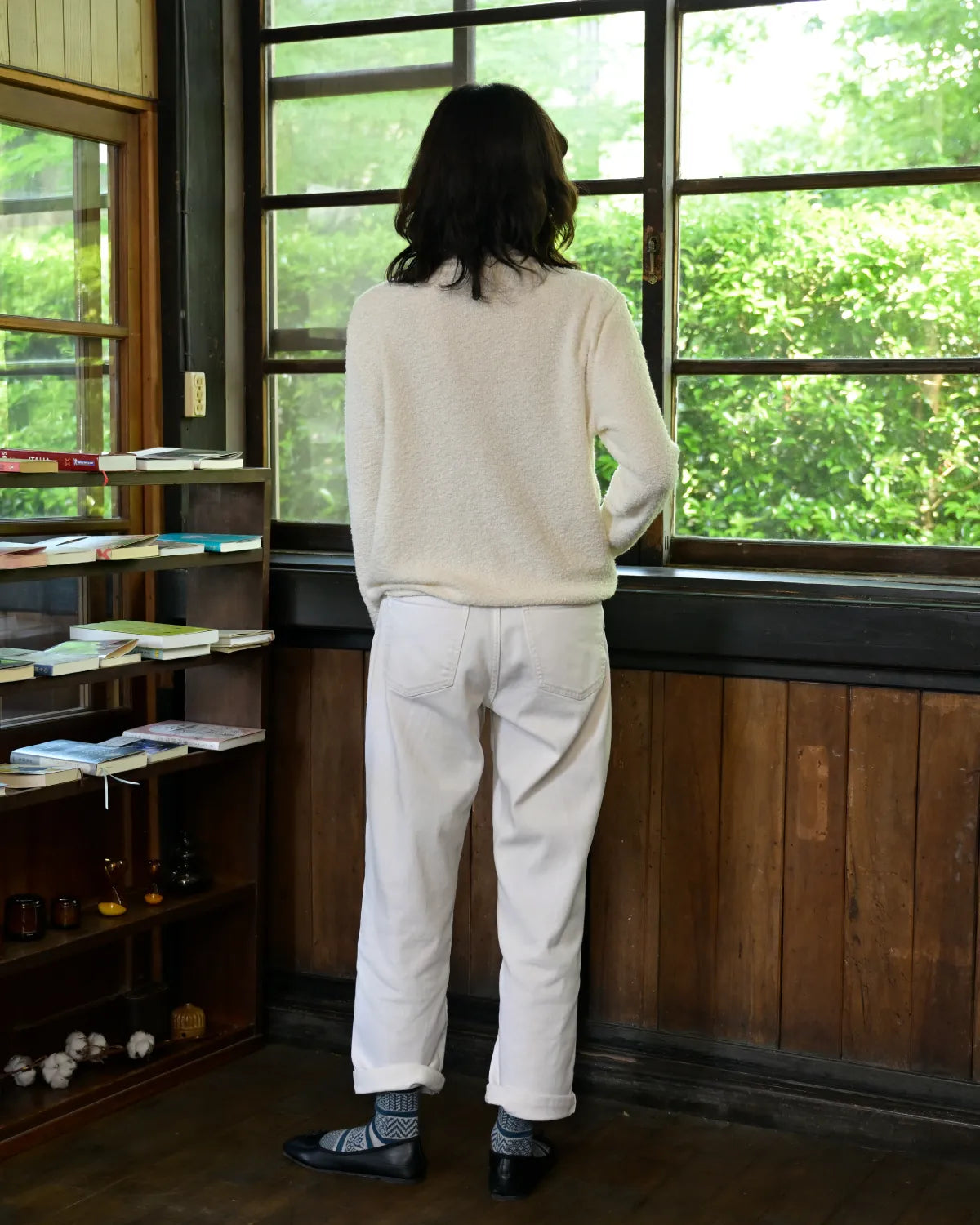 モデル身長:165cm#カラー_01 オフホワイト