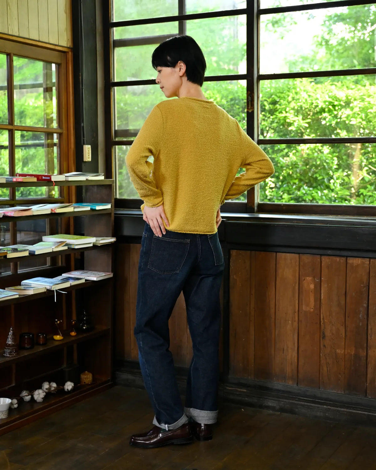 モデル身長:169cm#カラー_03 サフランイエロー