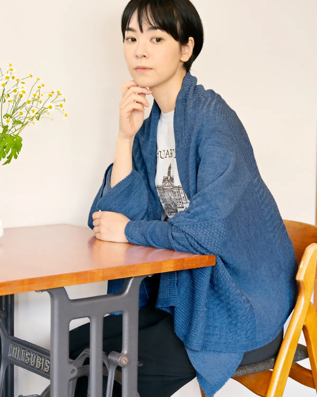 モデル身長:169cm#カラー_01 オールドブルー
