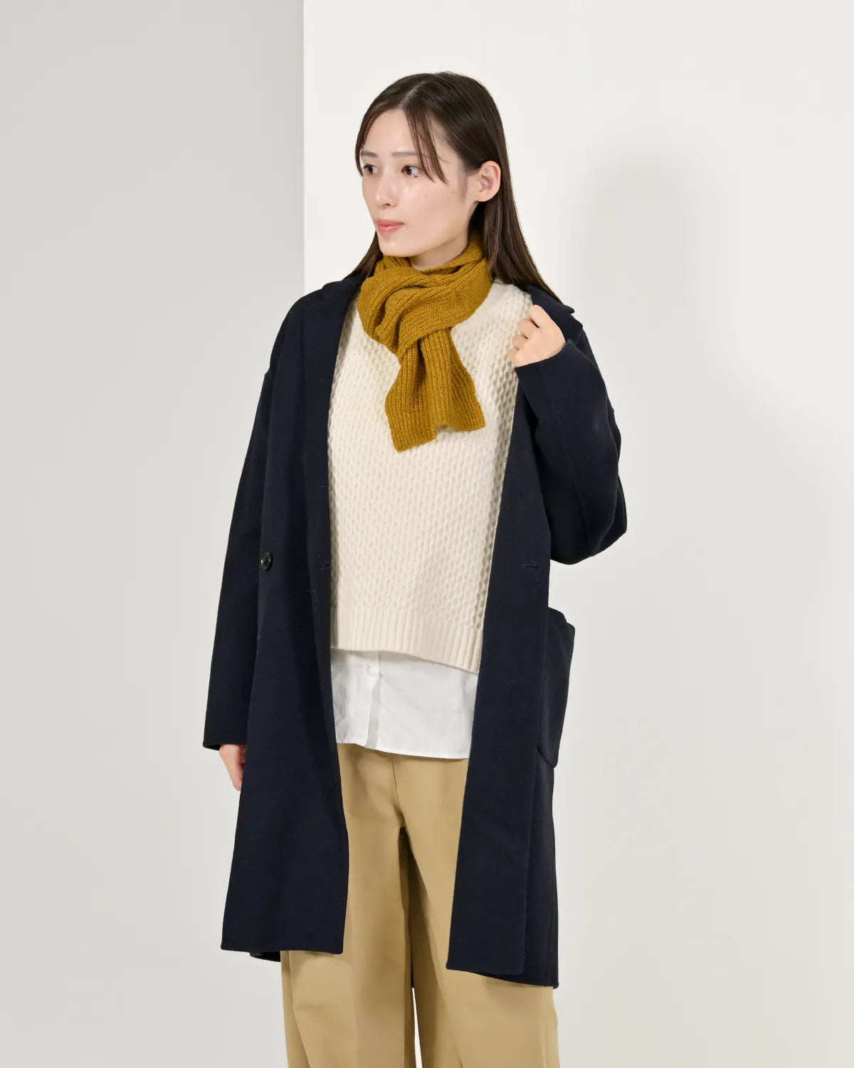 モデル身長:163cm#カラー_16 ブロンズイエロー