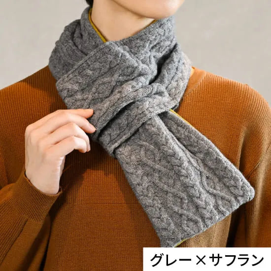 モデル身長:169cm#カラー_03 グレー×サフラン