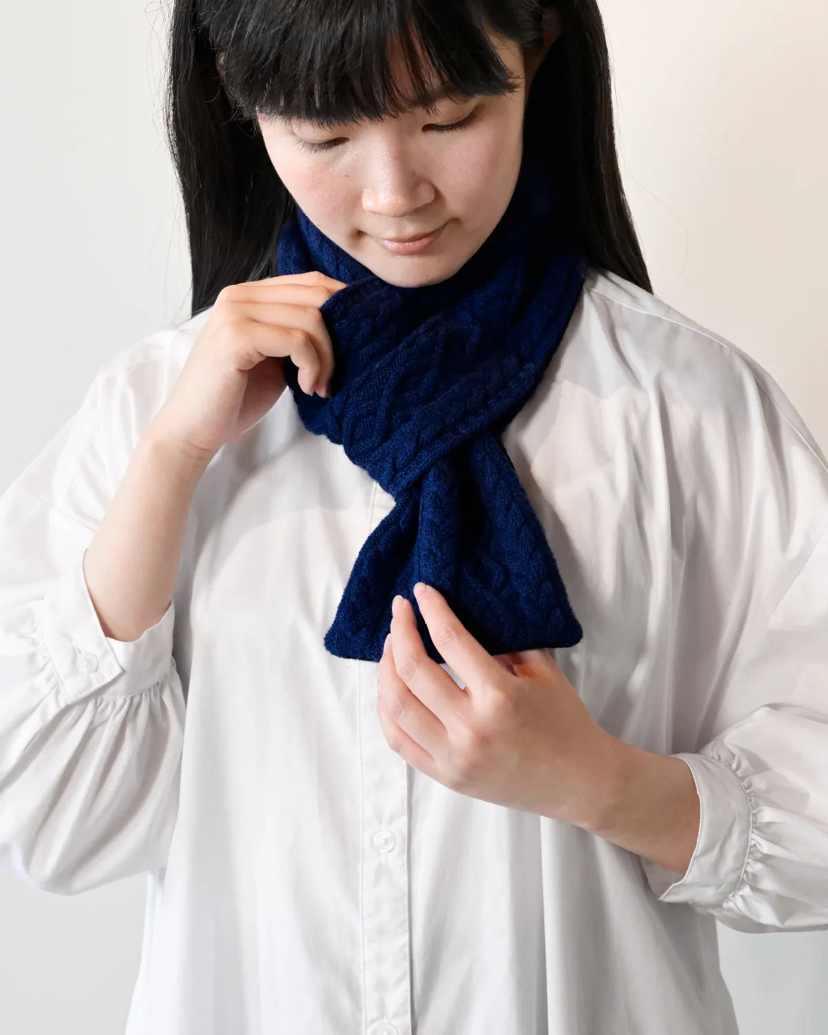 モデル身長:162cm#カラー_04 ネイビー×ブラック