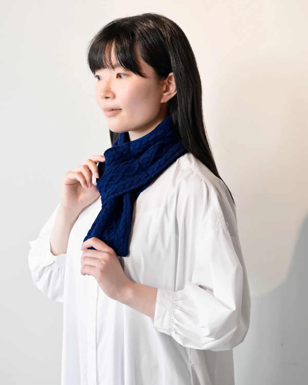 モデル身長:162cm#カラー_04 ネイビー×ブラック