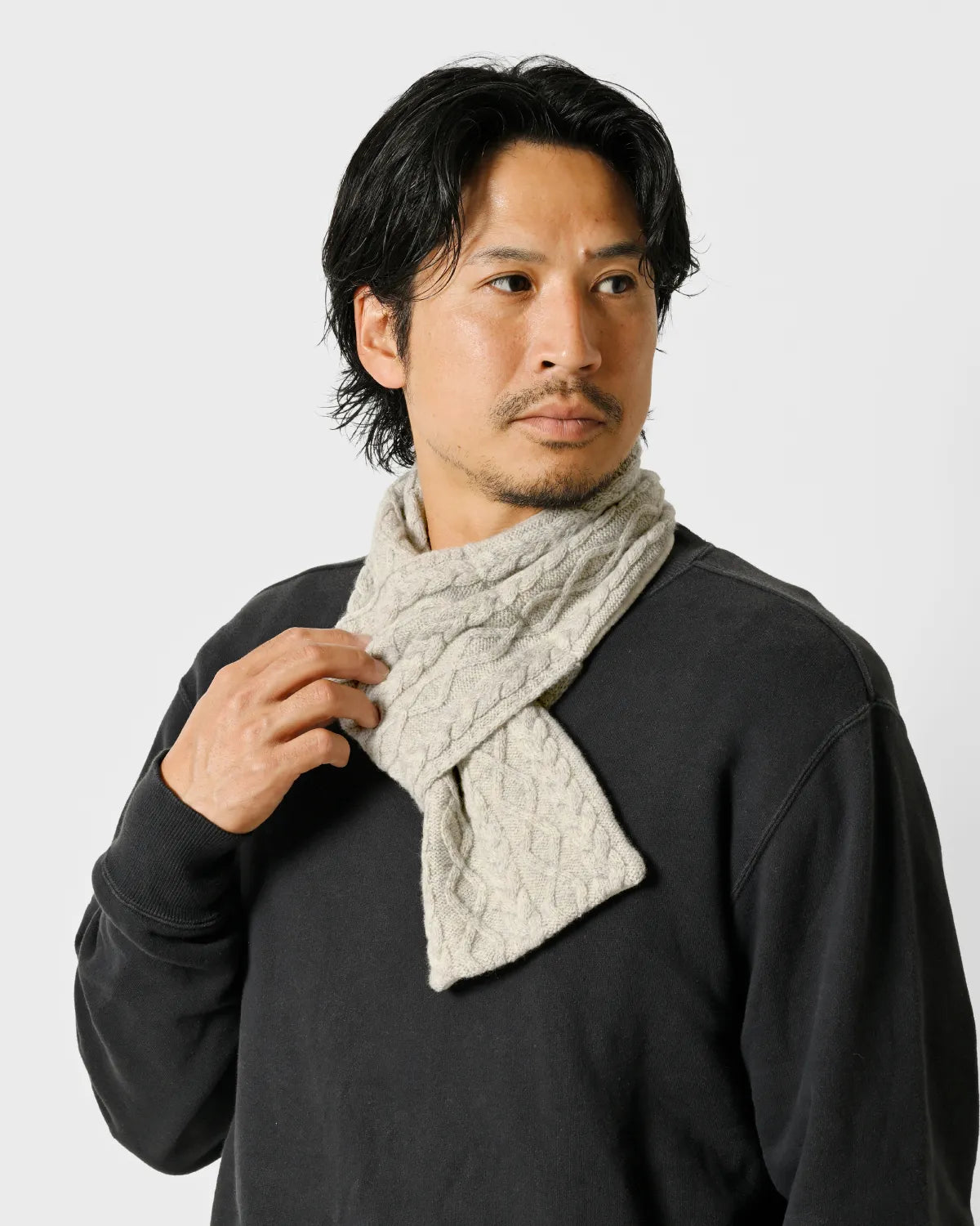 モデル身長:172cm#カラー_02 ペールグレー×ホワイト