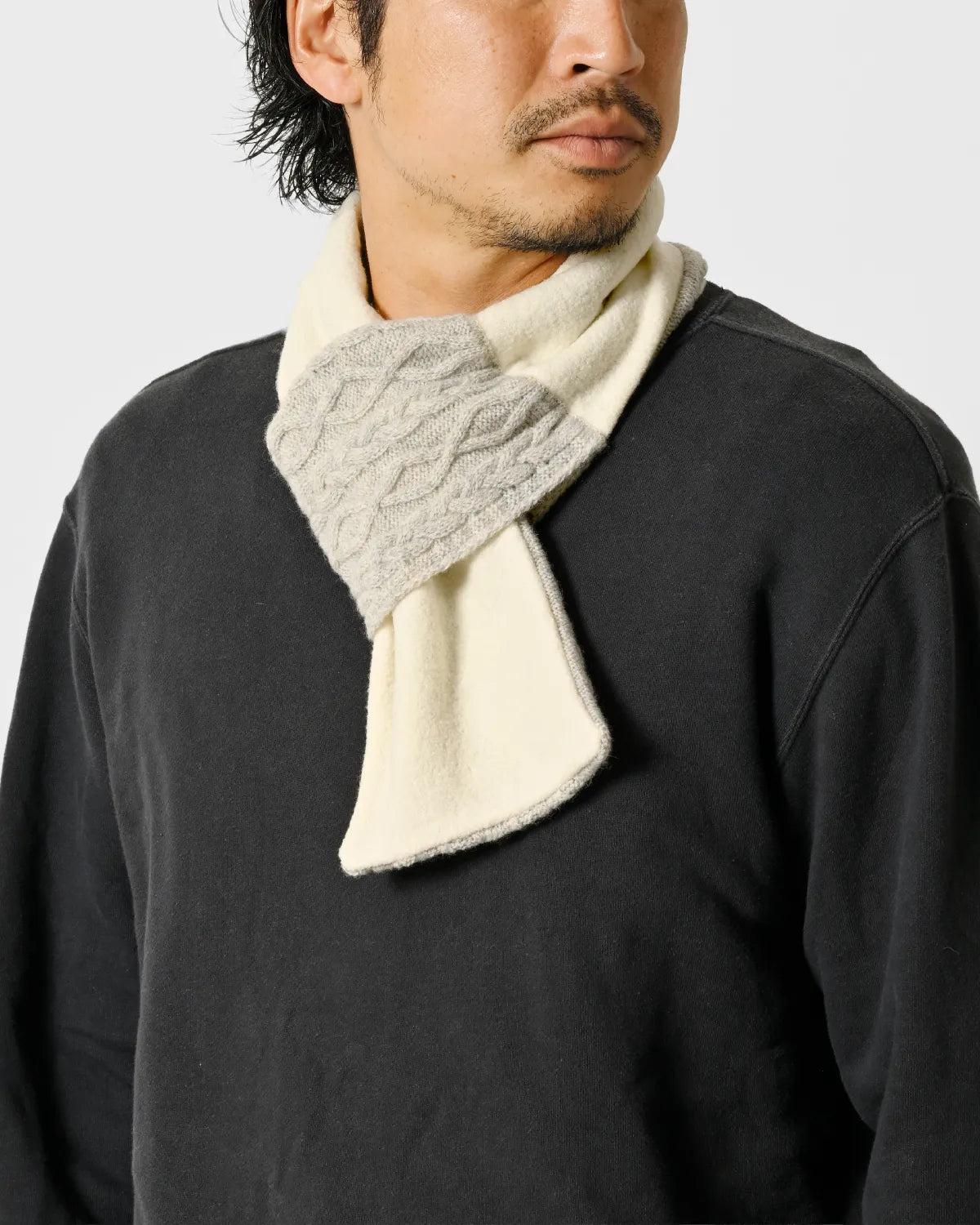 モデル身長:172cm#カラー_02 ペールグレー×ホワイト