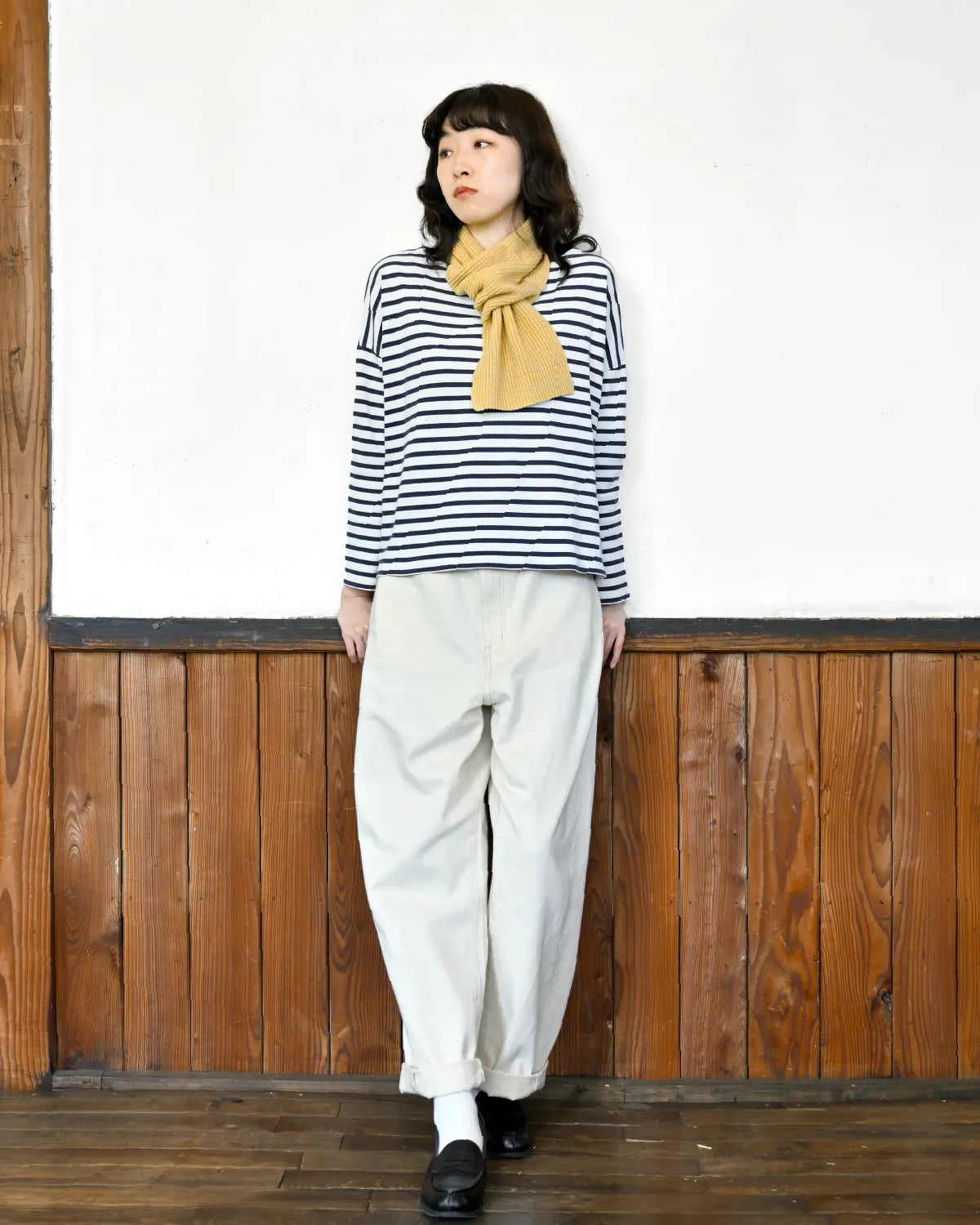 モデル身長:165cm#カラー_02 ソフトイエロー