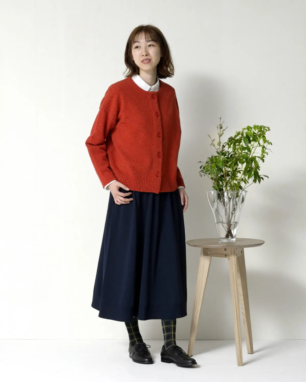 モデル身長:165cm#カラー_01 ダークネイビー